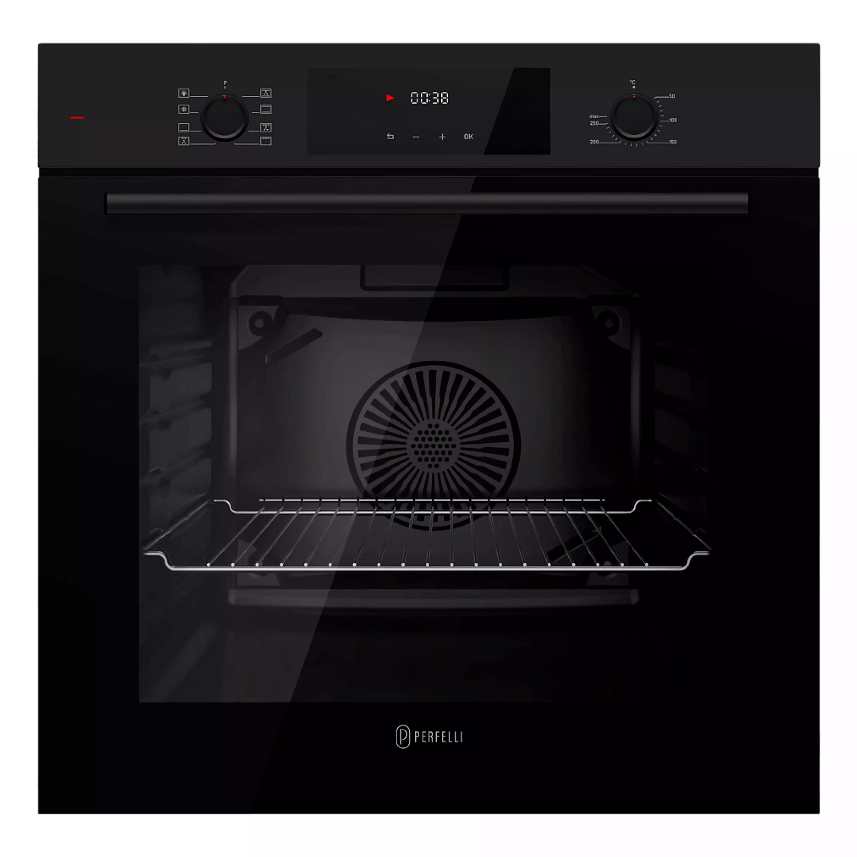 ➤Купить духовой шкаф электрический PERFELLI PRIME 6D8 NERO в